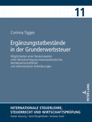 cover image of Ergänzungstatbestände in der Grunderwerbsteuer
